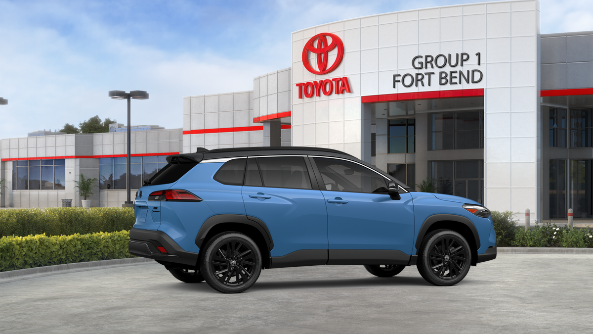 New 2026 Cavalry Blue with Jet Black roof Toyota Hybrid XSE image 11