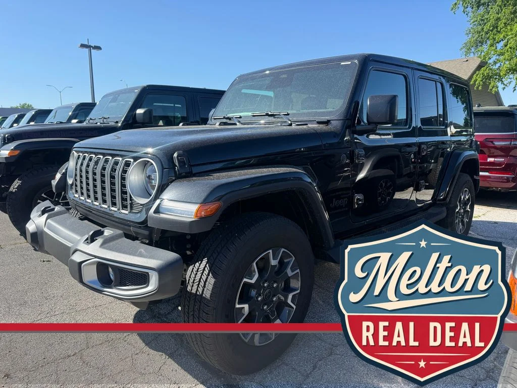 New 2026 Black Jeep Sahara image 1