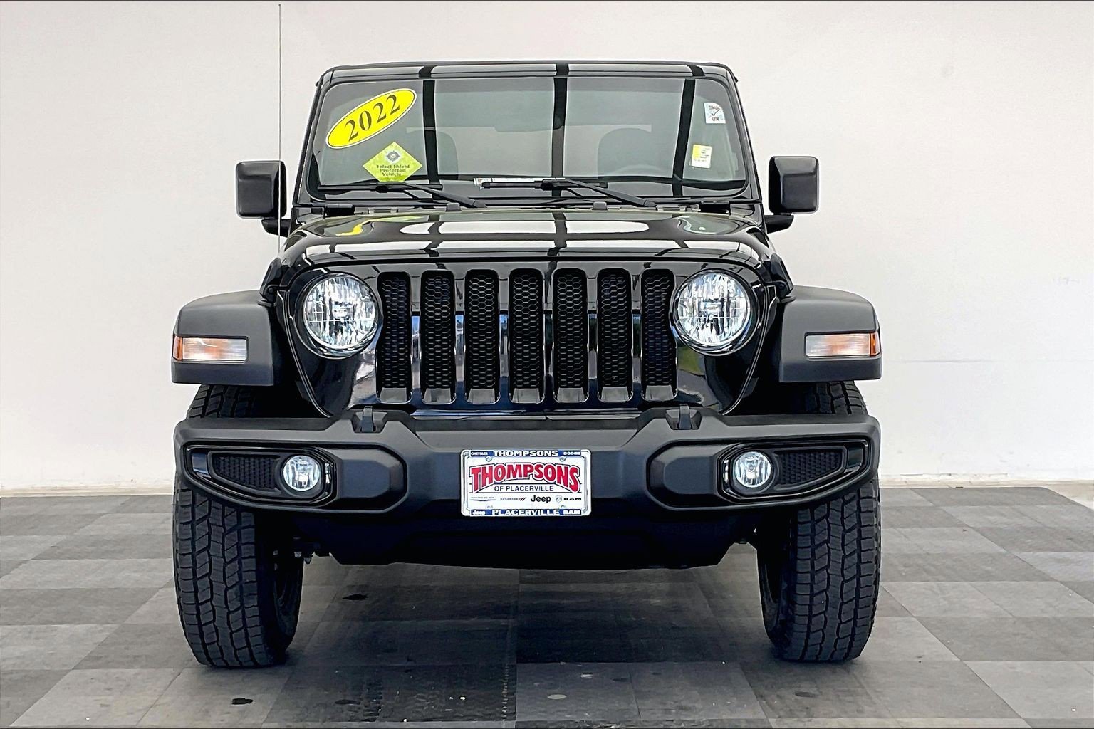 Used 2022 Black Clearcoat Jeep Willys image 2