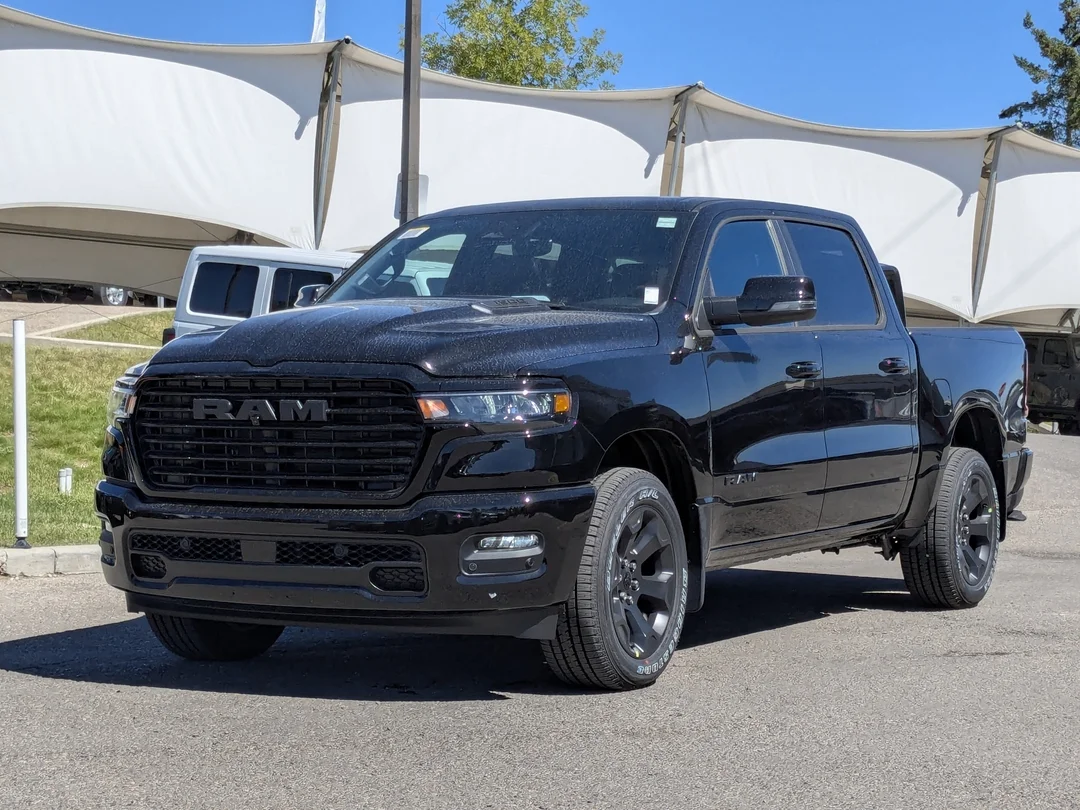 New 2026 Black RAM Sport - - 14.4 Display - 19 Spkr Harmon/Kardon - Pano Sunroof - Power Tailgate & More! image 3