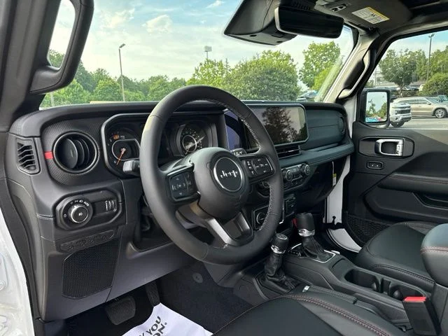 New 2026 Bright White Clearcoat Jeep Rubicon X image 16