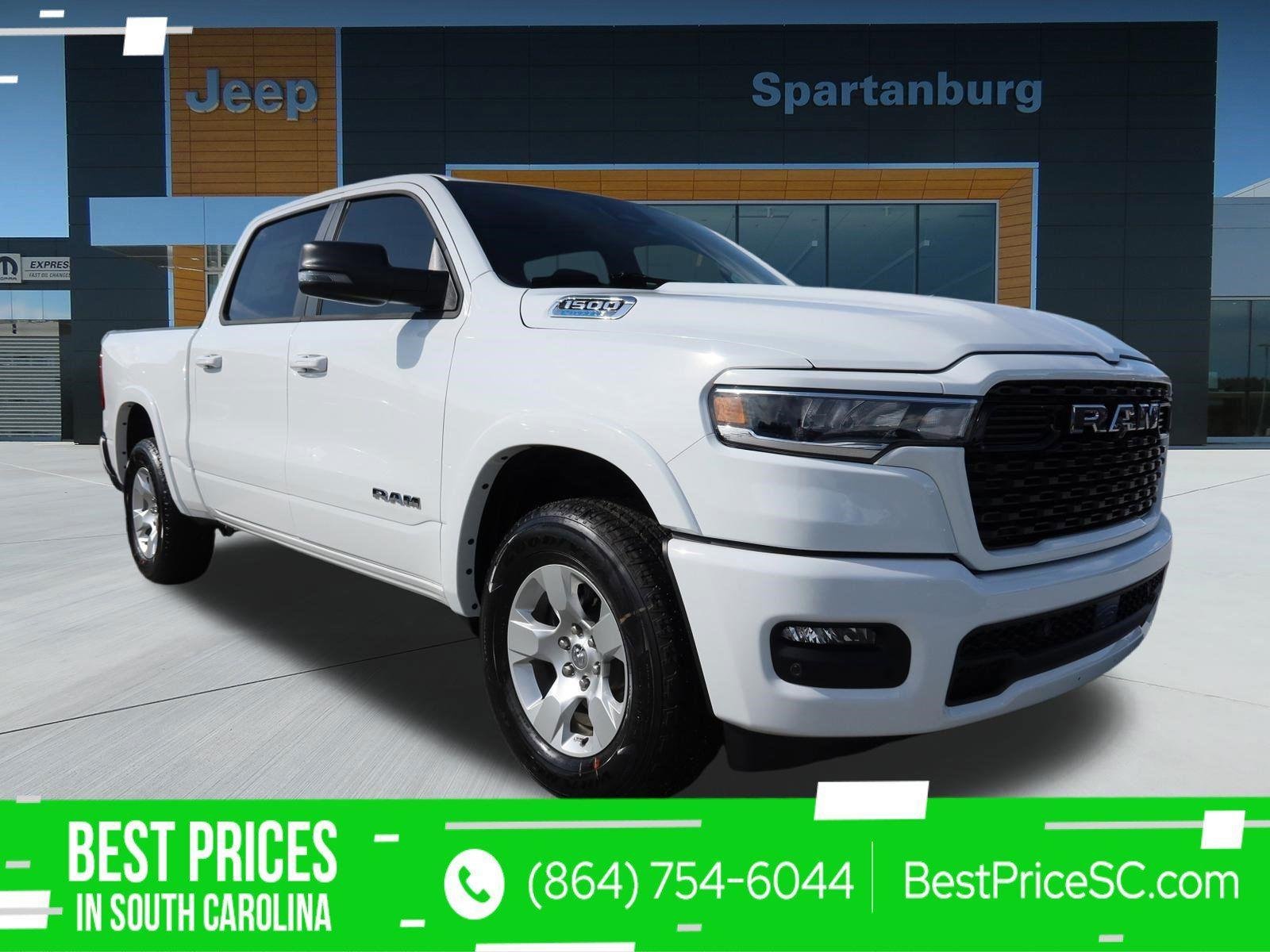 New 2026 Bright White Clear-Coat Exterior Paint RAM Big Horn image 1