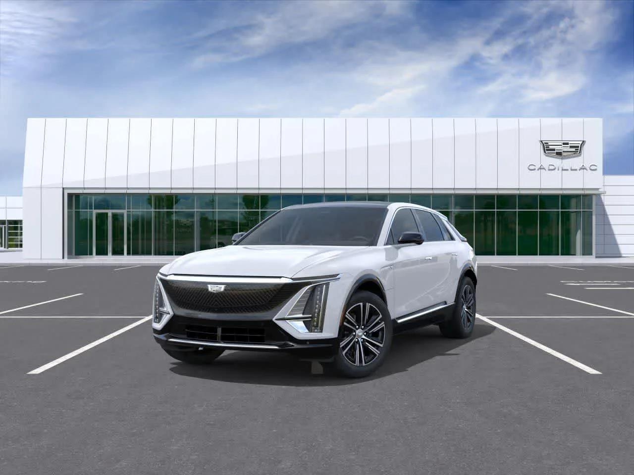New 2027 Vibrant White Tricoat Cadillac Premium Luxury image 8