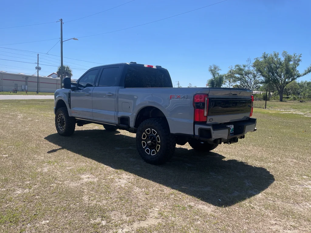 New 2026 Glacier Gray Metallic Tri-Coat Ford F-350® Platinum® image 4