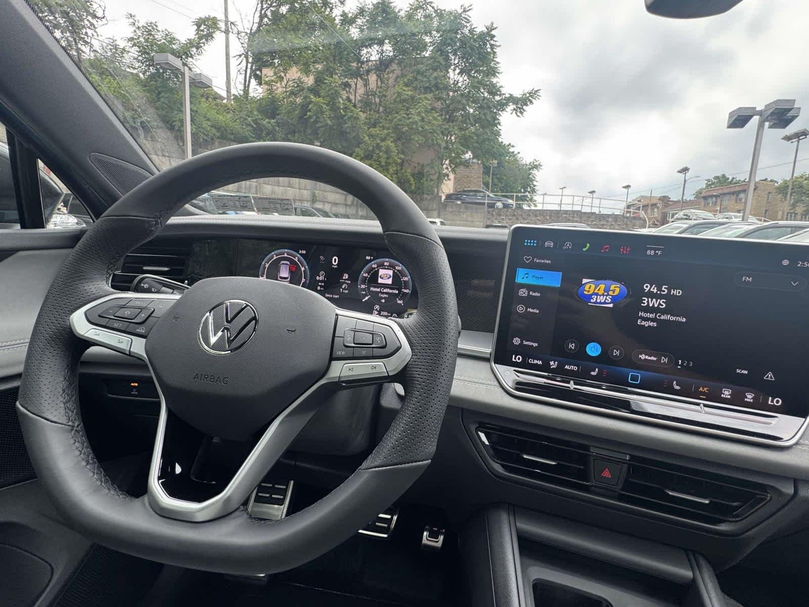 New 2026 Monterey Blue Pearl Volkswagen SE R-Line Black image 2