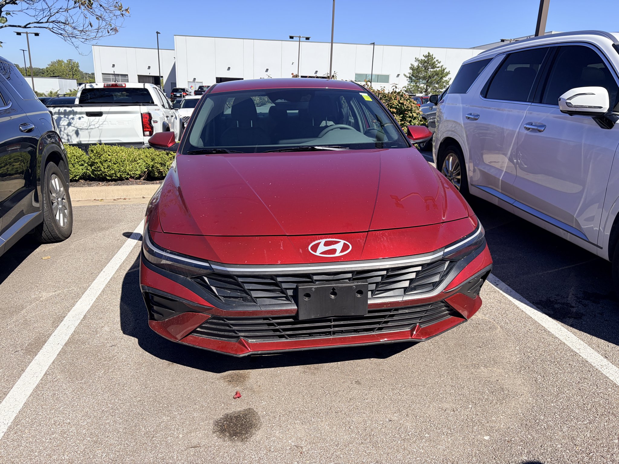 Certified Used 2024 Ultimate Red Hyundai SE image 2