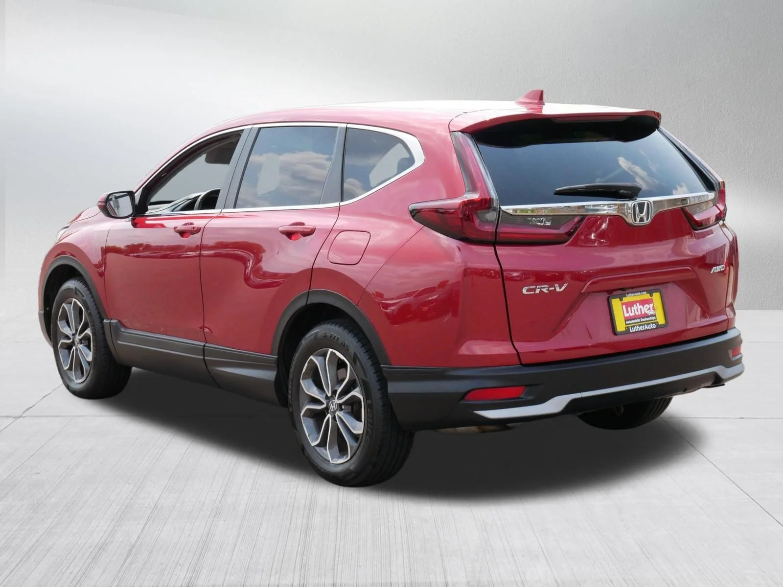 Used 2021 Radiant Red Metallic Honda EX image 5