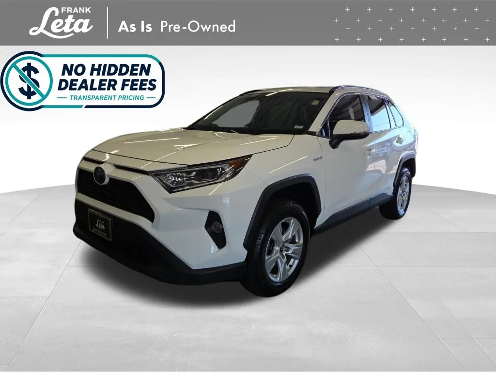 Used 2021 White Toyota XLE image 1