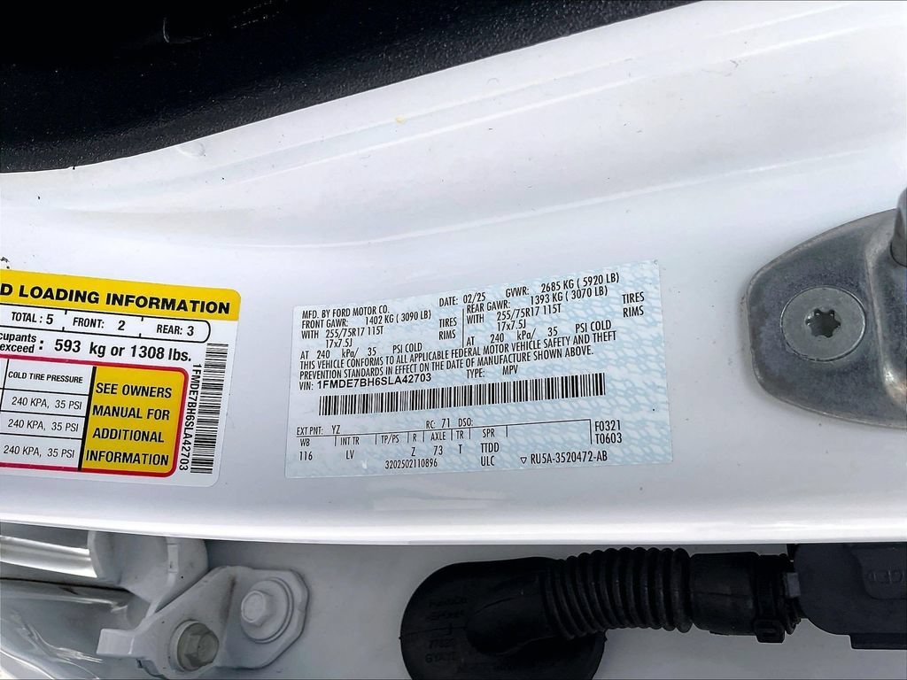 Used 2025 Oxford White Ford Big Bend image 35