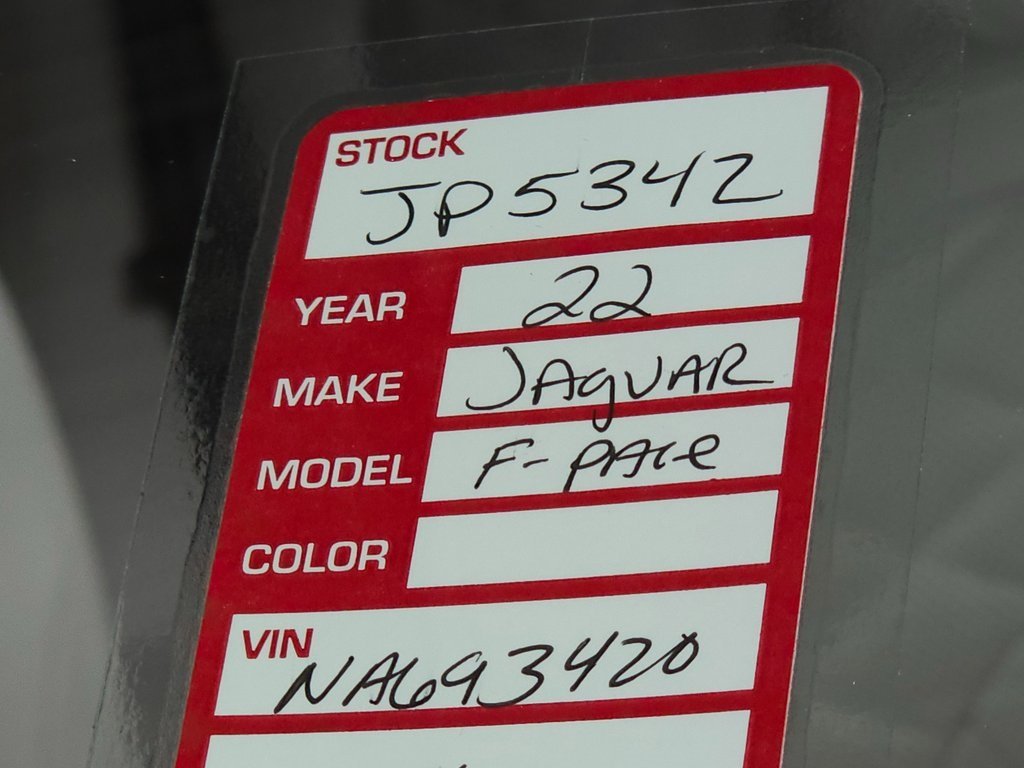 2022 JAGUAR F-PACE - Image 37