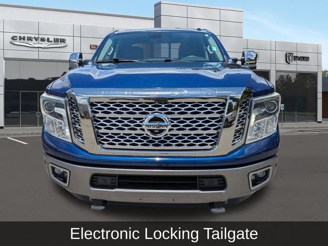 Used 2017 Blue Nissan Platinum Reserve image 9