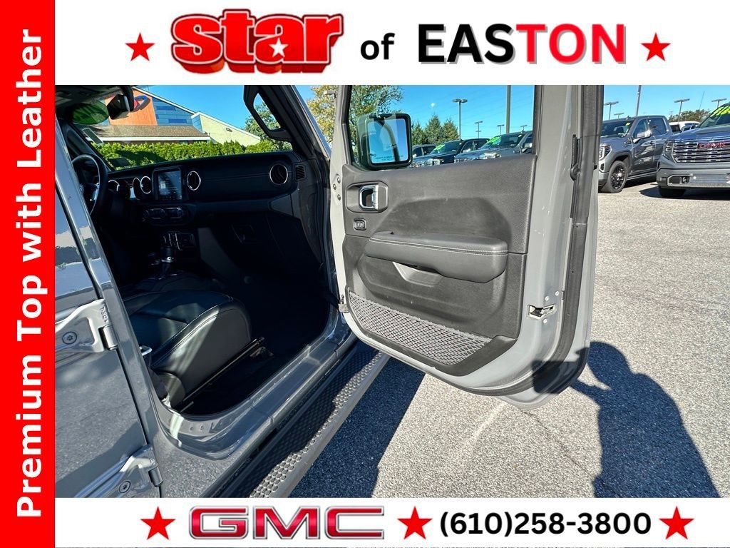 Used 2023 Gray Jeep Sahara 4x4 image 13