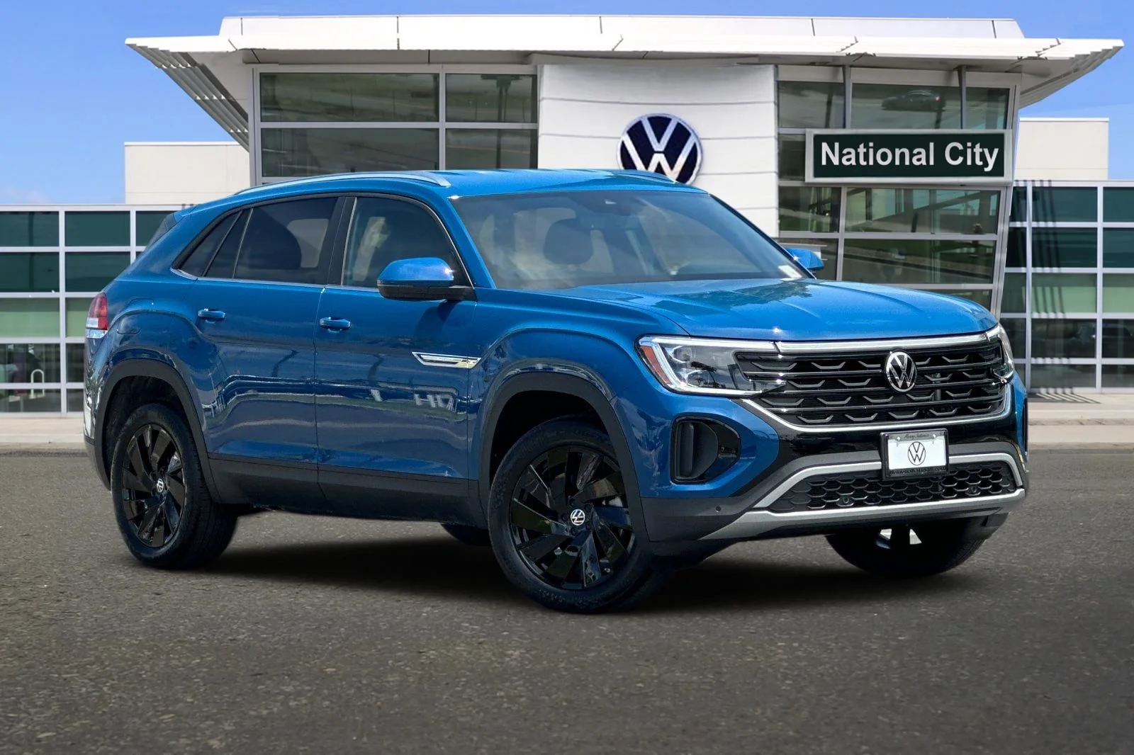 New 2026 Blue Volkswagen SE w/Technology image 2