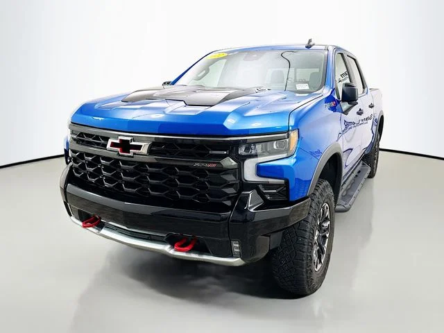 Used 2022 Blue Chevrolet ZR2 image 3