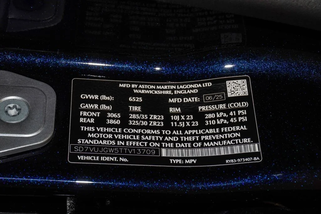 Used 2026 Chimera Blue Aston Martin S image 36