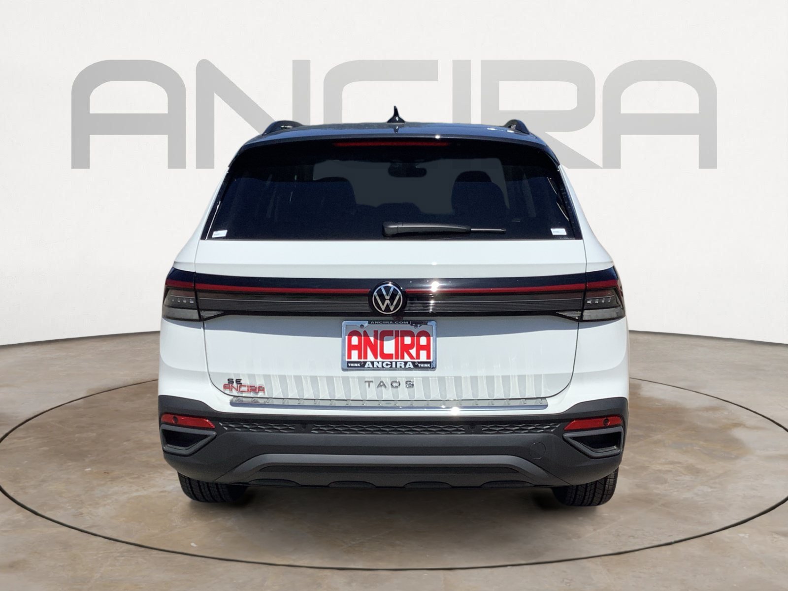 New 2026 Pure White w/Deep Black Roof Volkswagen SE Black image 7