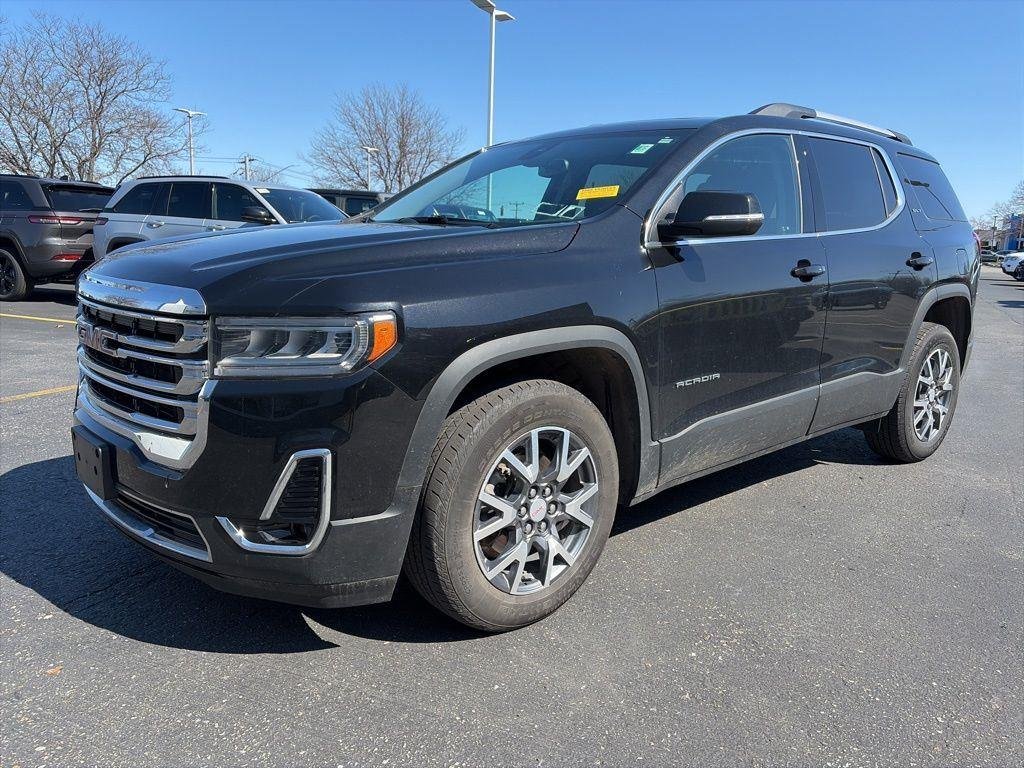 Used 2023 Ebony Twilight Metallic GMC SLT image 6