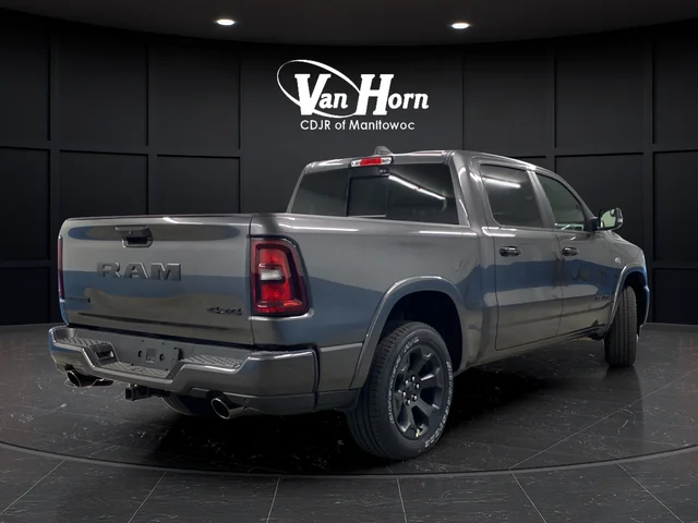 New 2026 Granite Crystal Metallic Clear-Coat Exterior Paint RAM Big Horn/Lone Star image 7