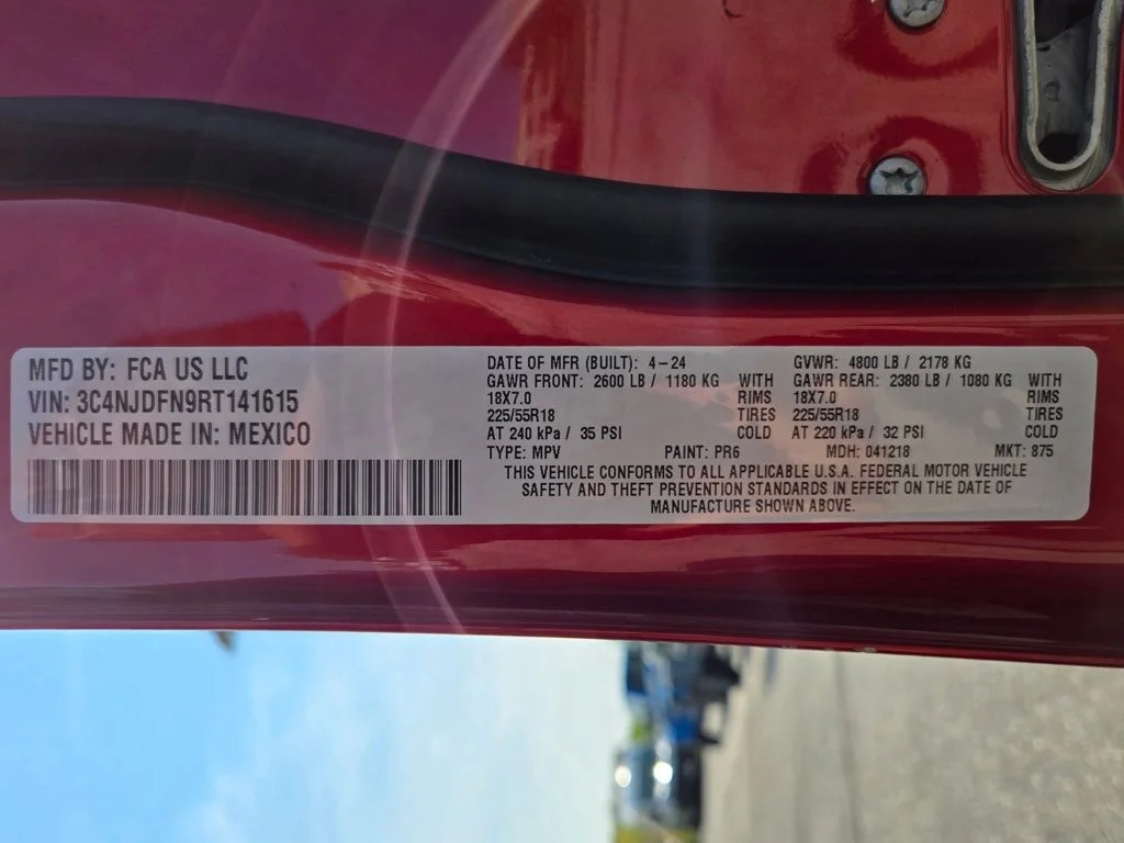 Certified Used 2024 Red Jeep Latitude Lux image 31