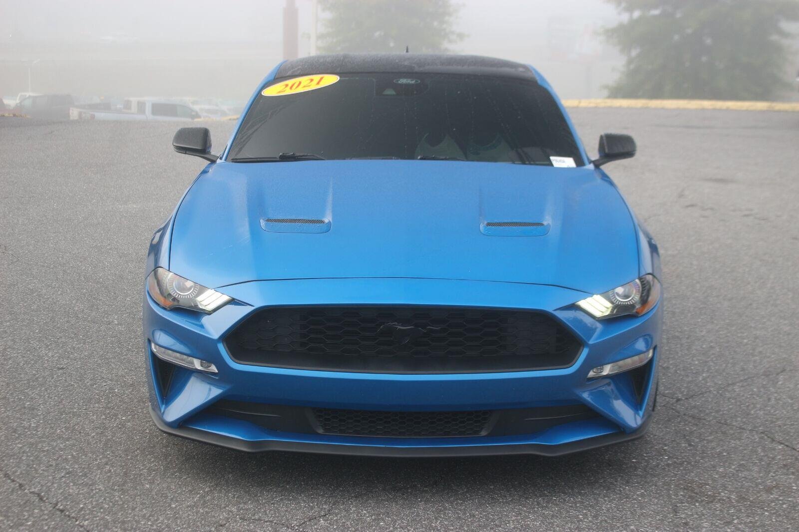 Used 2021 Blue Ford EcoBoost image 2