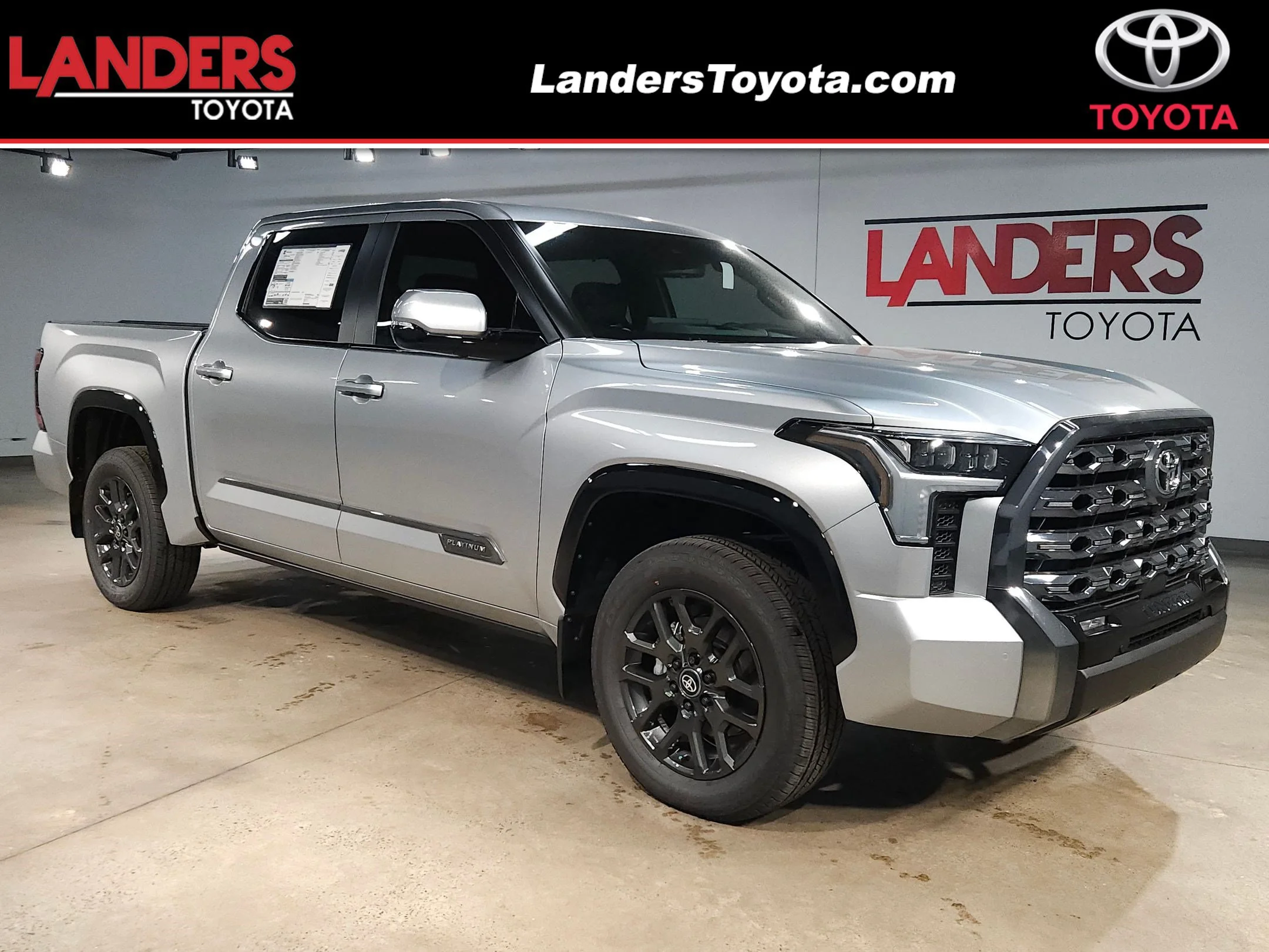 New 2026 Celestial Silver Metallic Toyota Platinum image 1