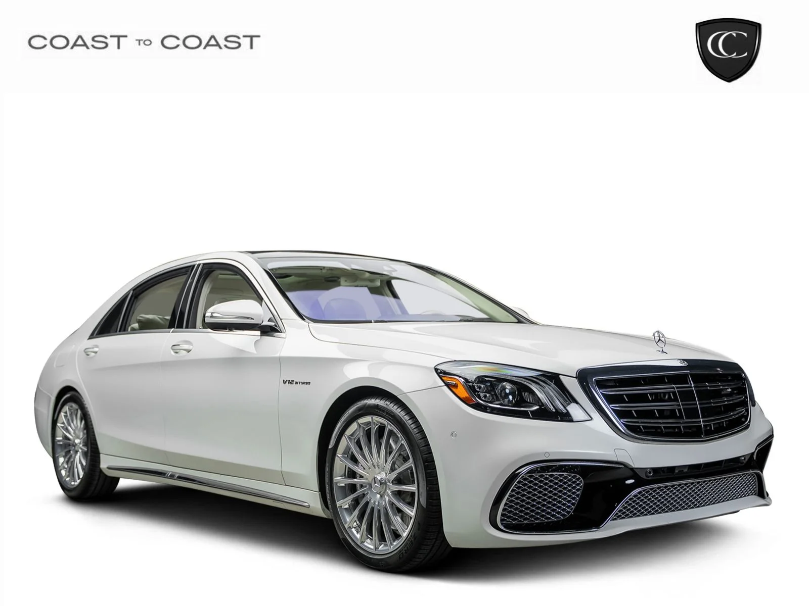 Used 2019 White Mercedes-Benz S 65 AMG® image 1