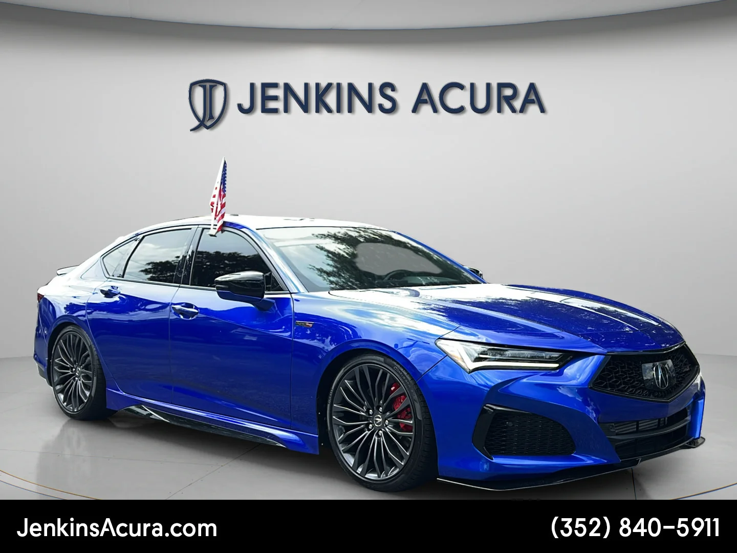 Used 2021 Apex Blue Pearl Acura Type S image 1