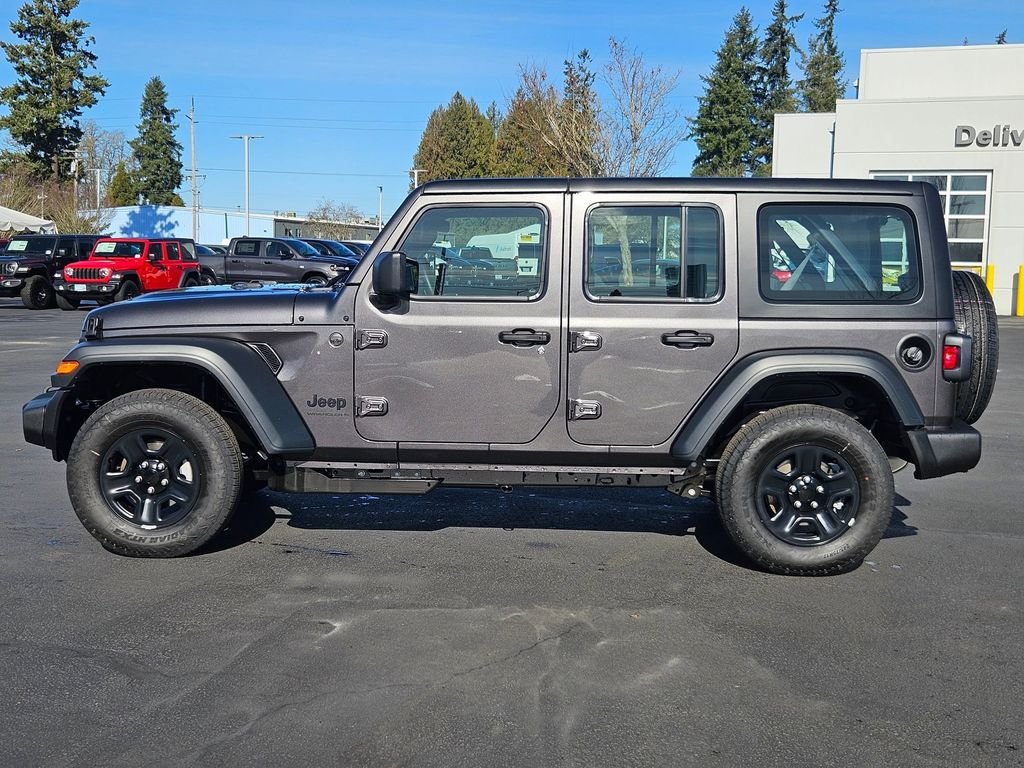 New 2026 Granite Crystal Metallic Clear-Coat Exterior Paint Jeep Sport image 3