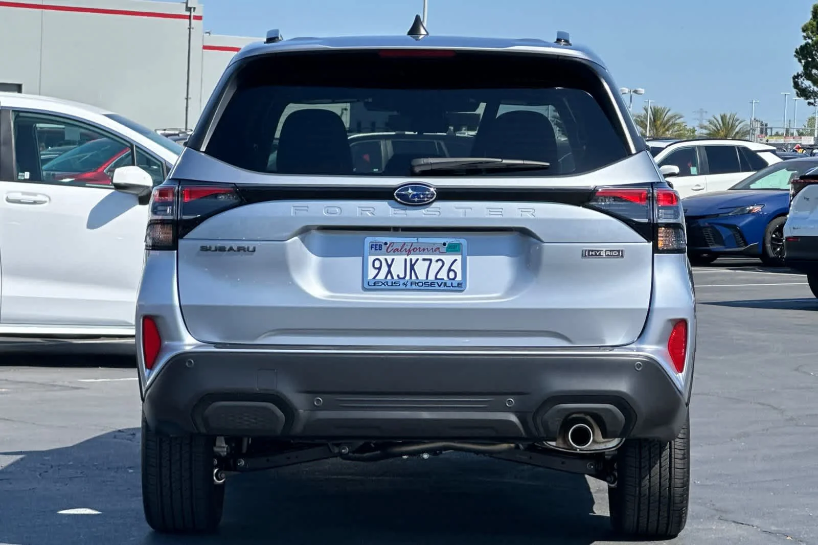 Used 2025 Ice Silver Metallic Subaru Touring Hybrid image 8
