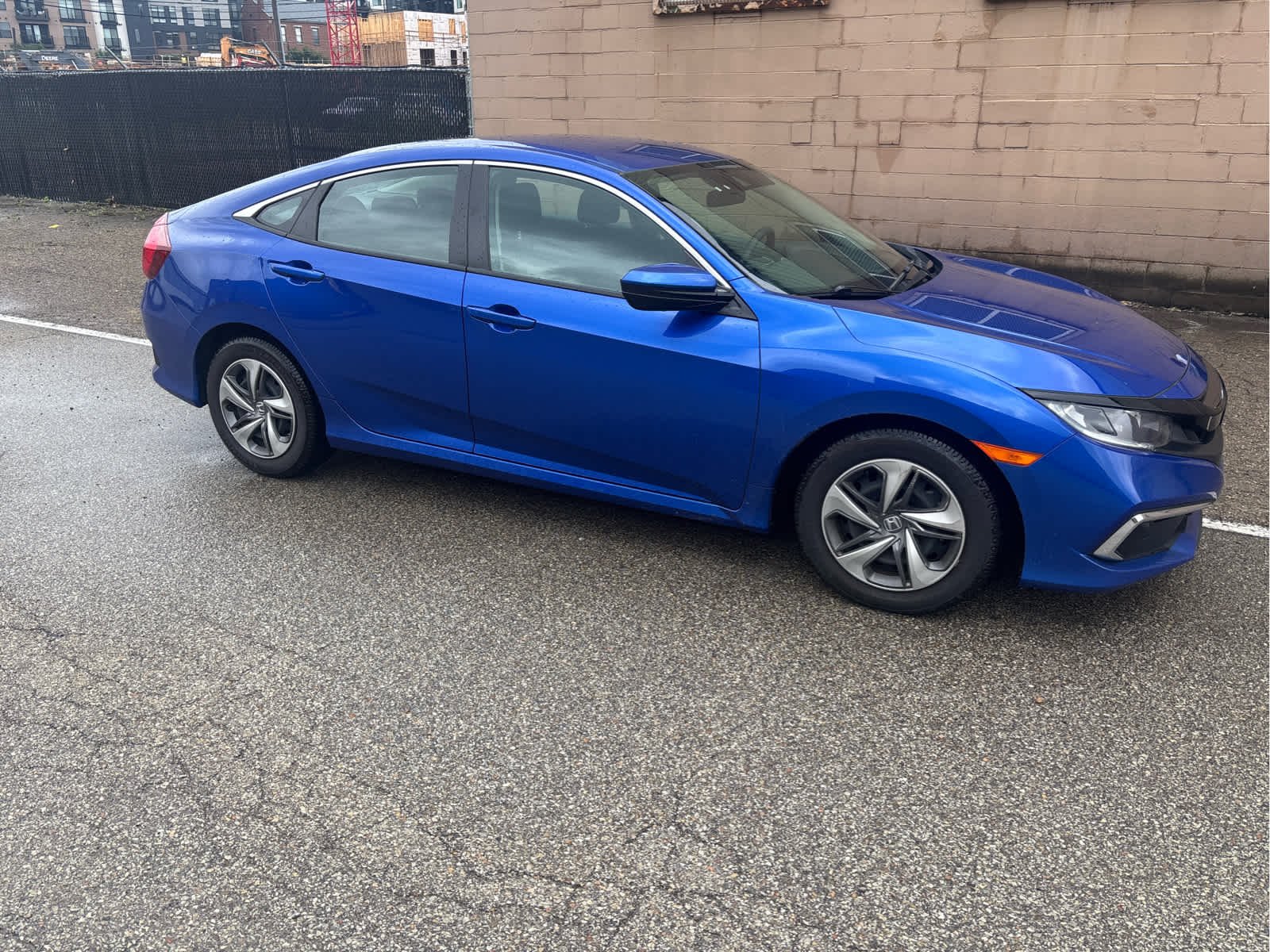 Used 2019 Aegean Blue Metallic Honda LX image 4