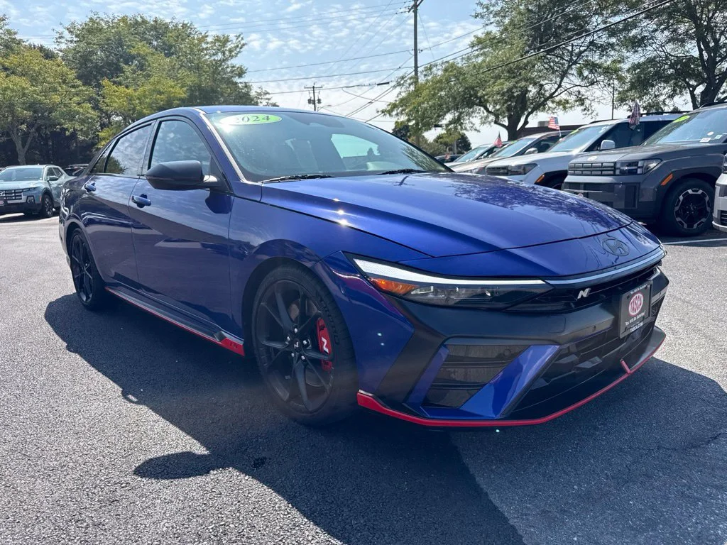 Used 2024 Blue Hyundai Base image 3