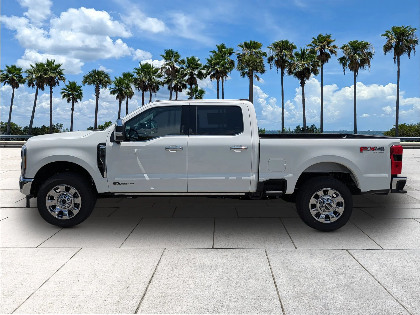 New 2026 Star White Metallic Tri-Coat Ford F-250® Lariat® image 4