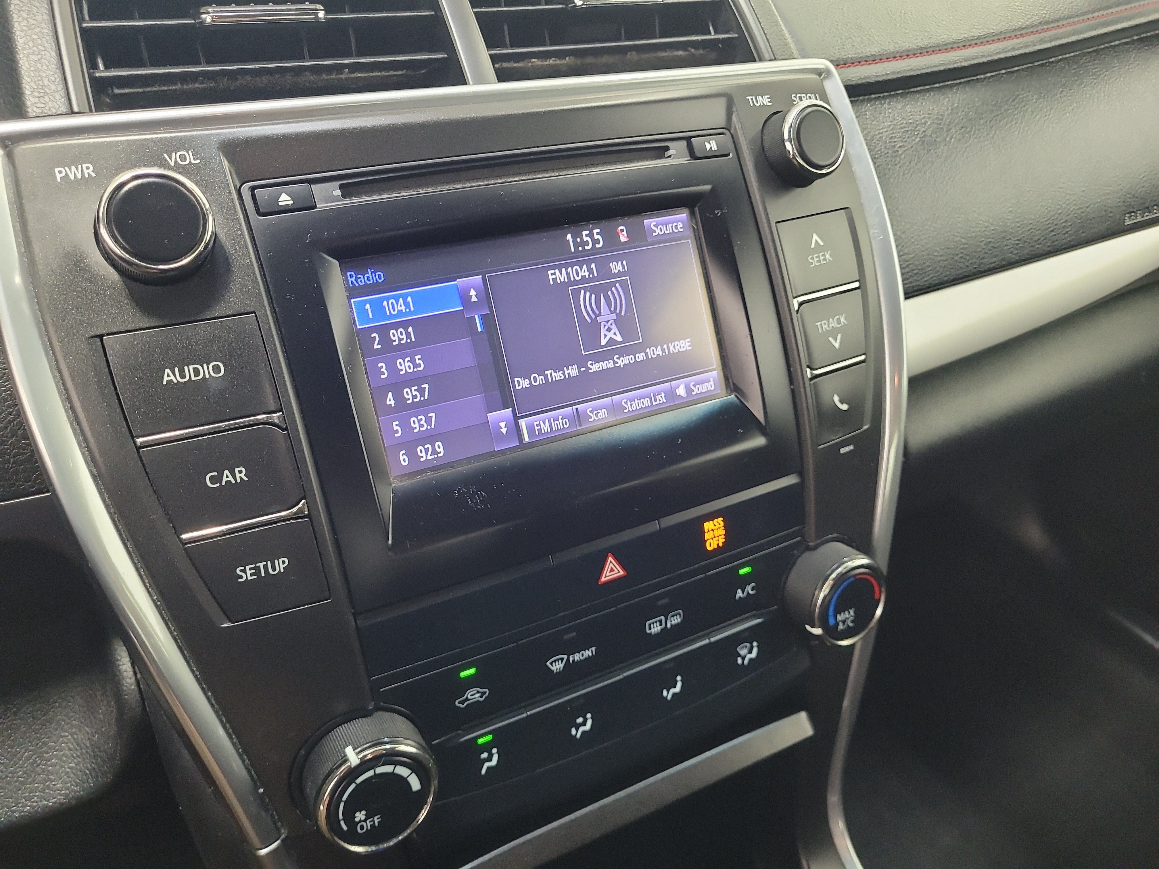 Used 2017 Cosmic Gray Mica Toyota SE image 24