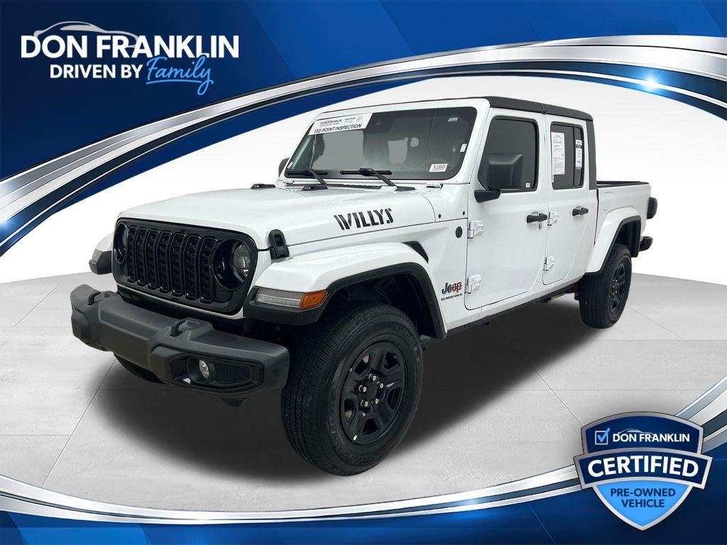 Used 2024 White Jeep Willys image 1