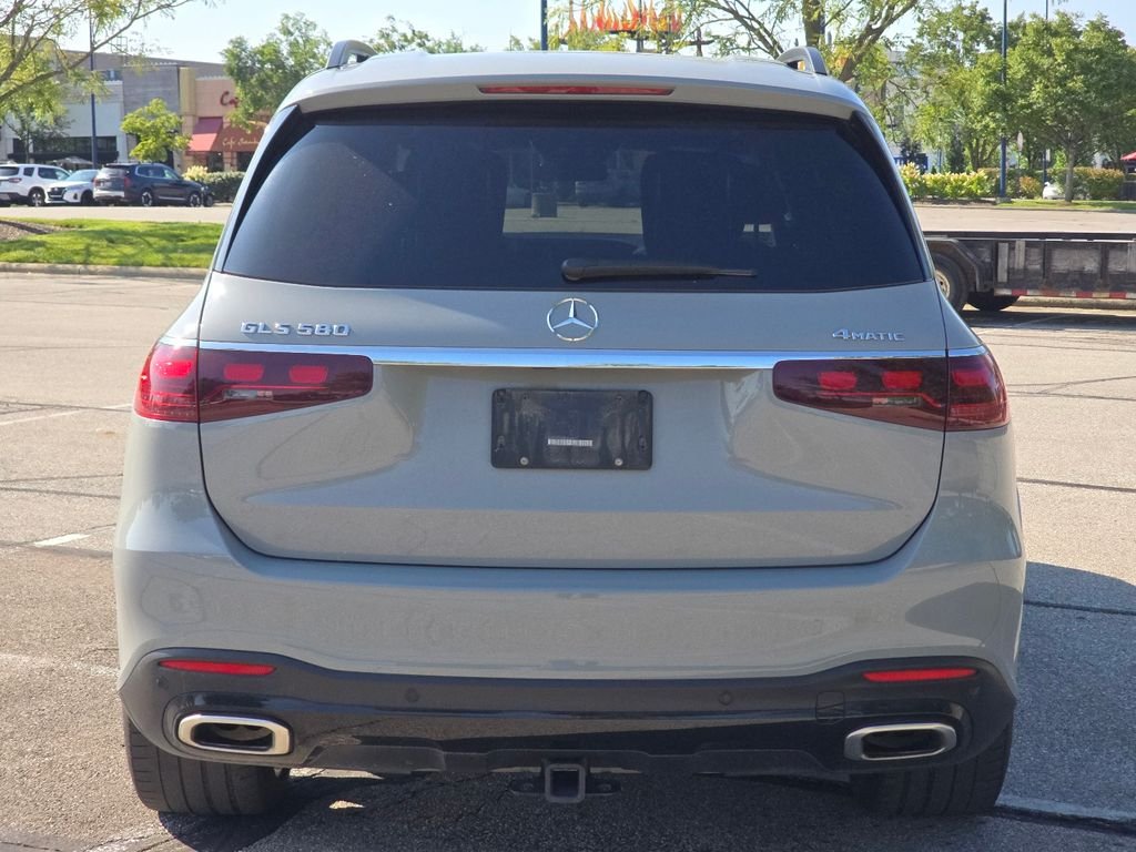 Certified Used 2024 MANUFAKTUR Alpine Gray Mercedes-Benz GLS 580 image 14
