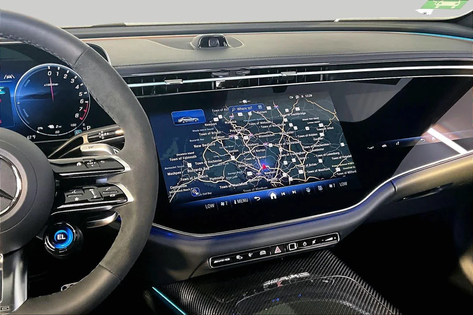 New 2027 Nautical Blue Metallic Mercedes-Benz AMG® E 53 Hybrid image 8