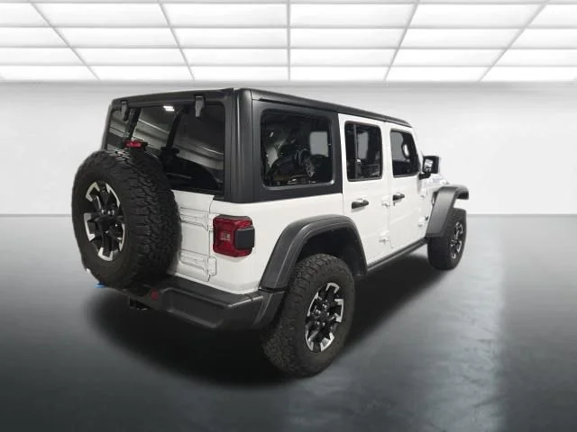 Used 2024 White Jeep Rubicon 4xe image 4