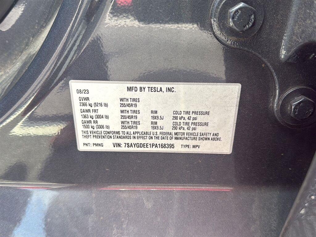 Used 2023 Midnight Silver Metallic Tesla Dual Motor image 5