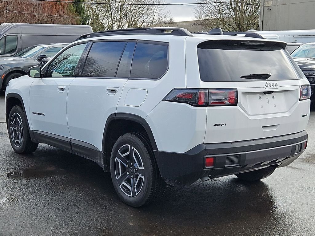 New 2026 Bright White Clear-Coat Exterior Paint Jeep Limited image 5