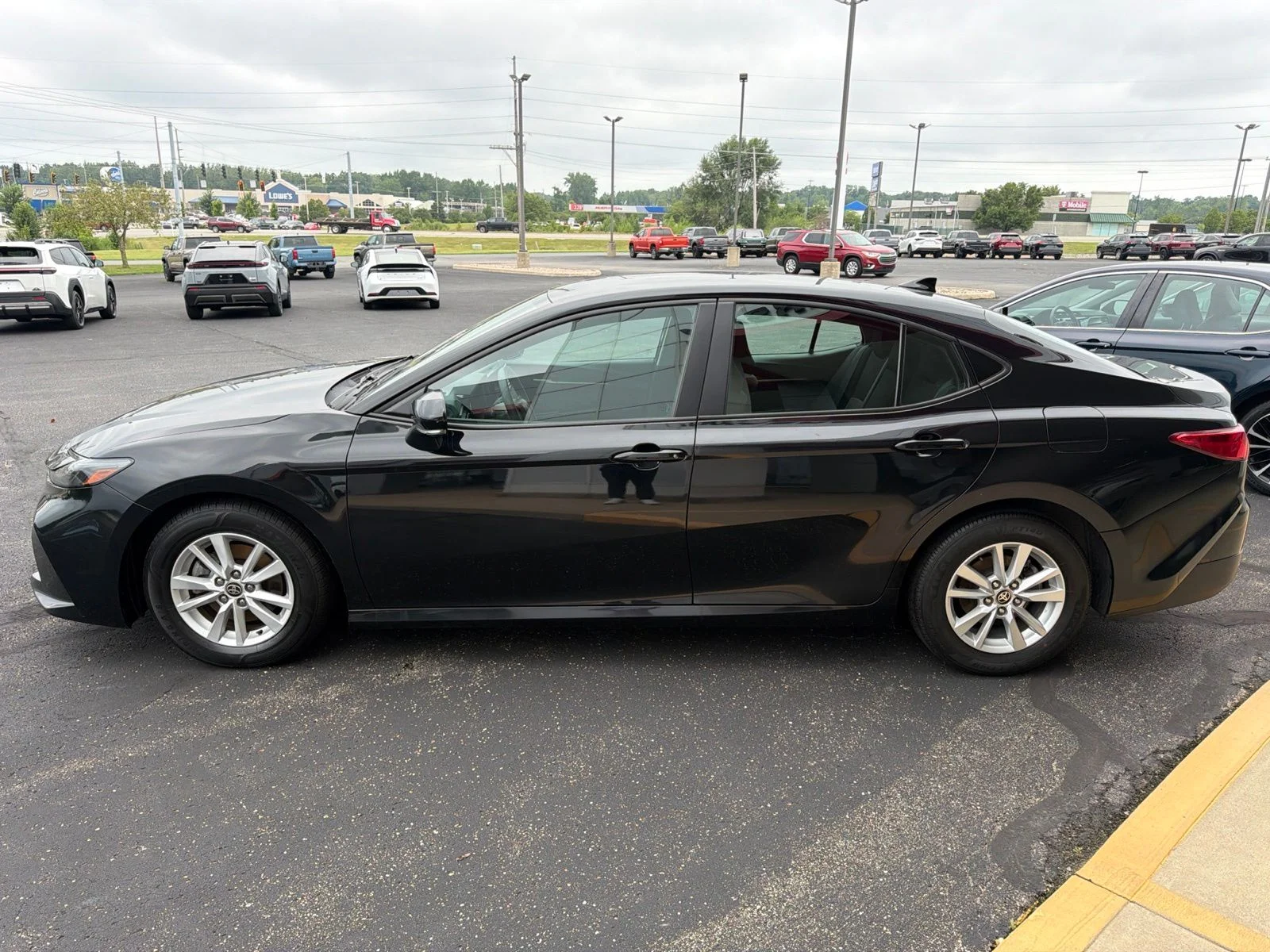 Used 2025 Black Toyota LE image 8