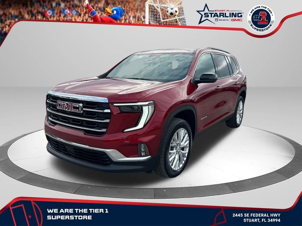 Used 2026 Volcanic Red Tintcoat GMC Elevation image 1
