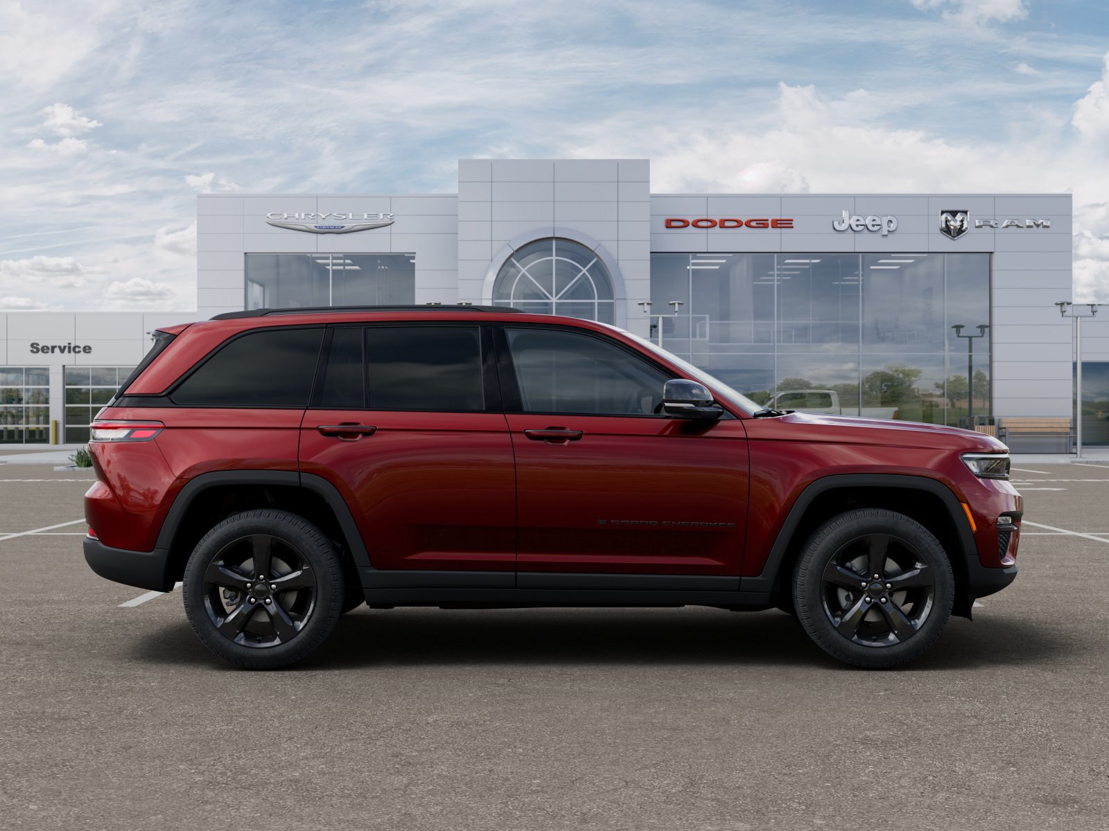 New 2025 Velvet Red Pearl-Coat Exterior Paint Jeep Limited image 38