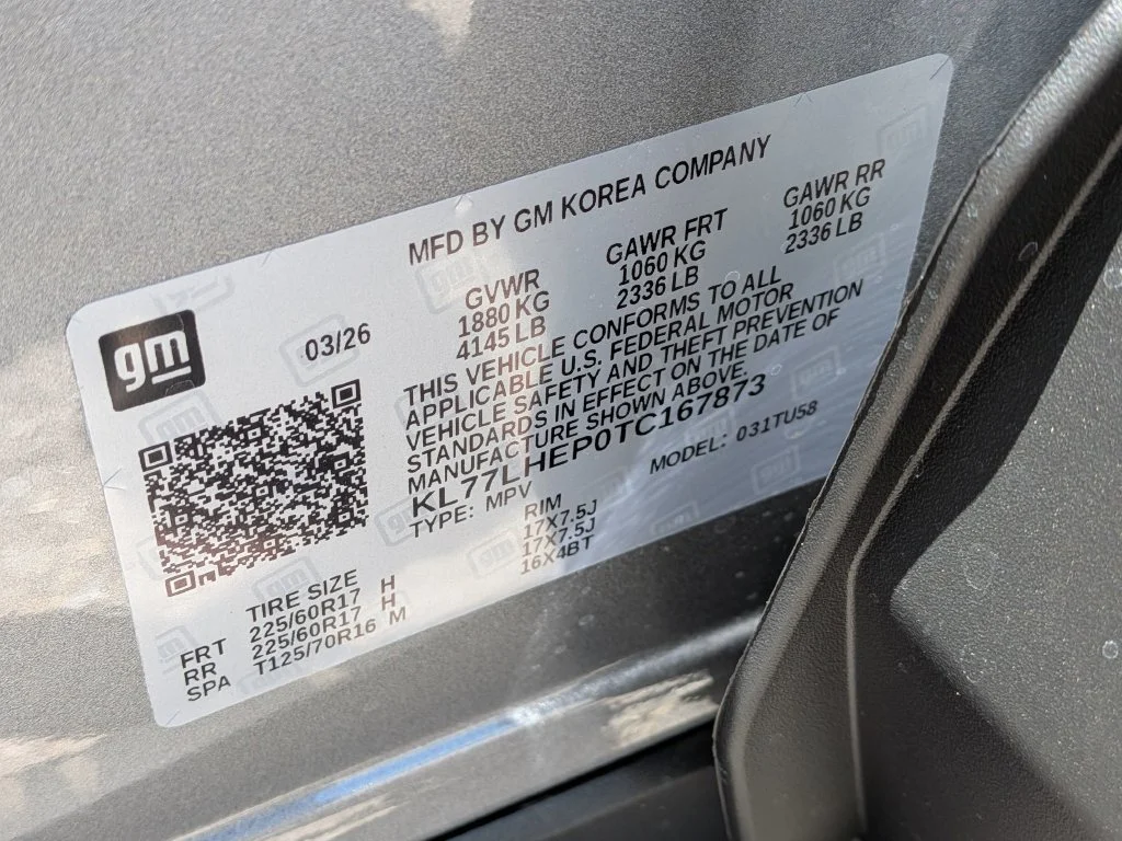 New 2026 Sterling Gray Metallic Chevrolet LT image 30