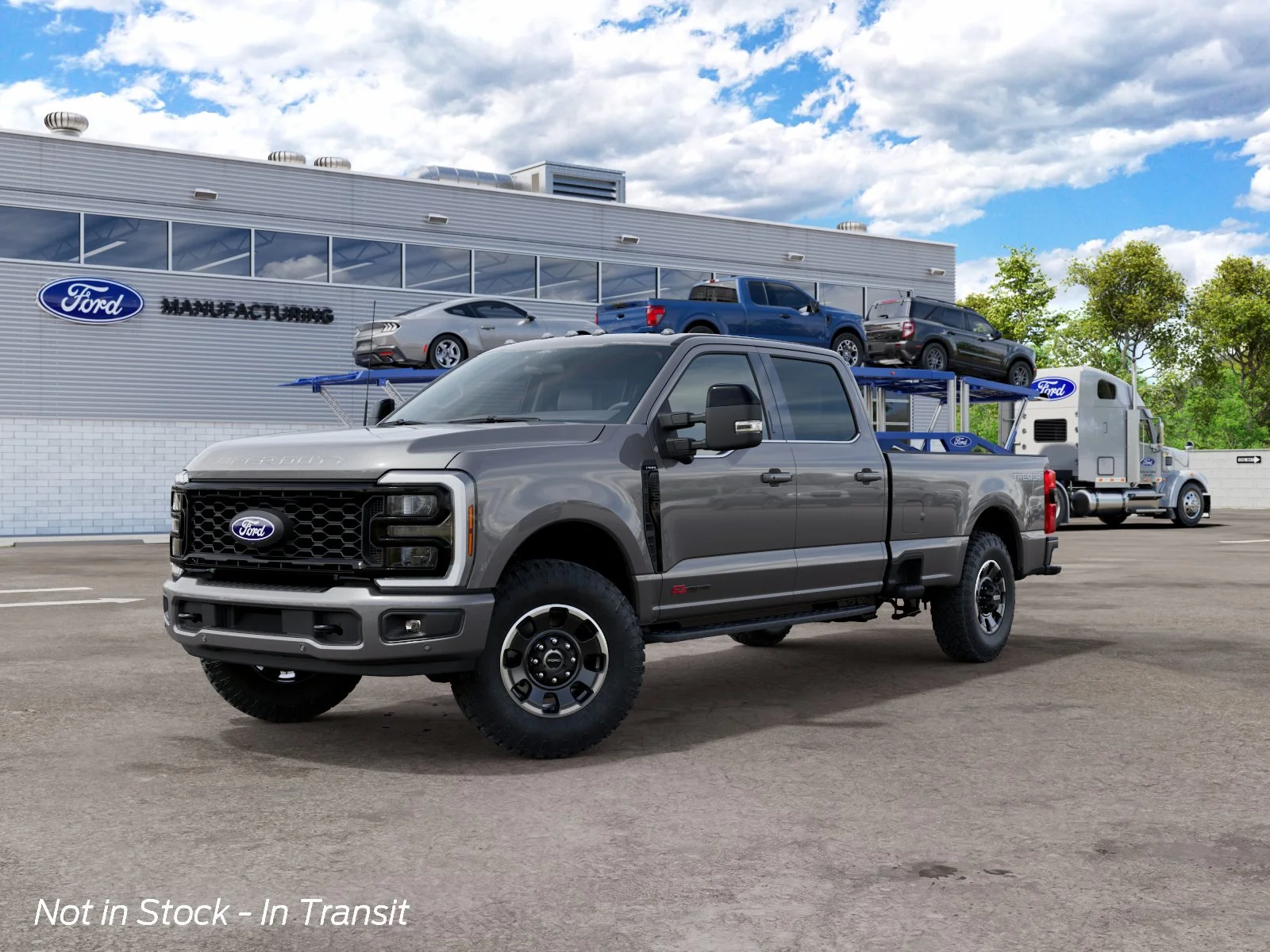 New 2027 Carbonized Gray Metallic Ford F-350® Lariat® image 2