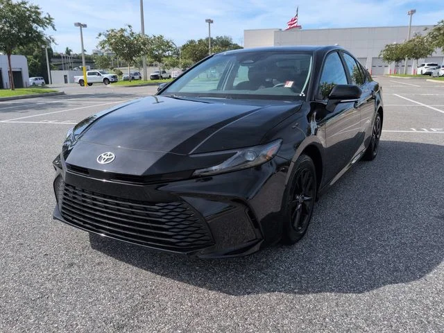 Certified Used 2025 Black Toyota LE image 8
