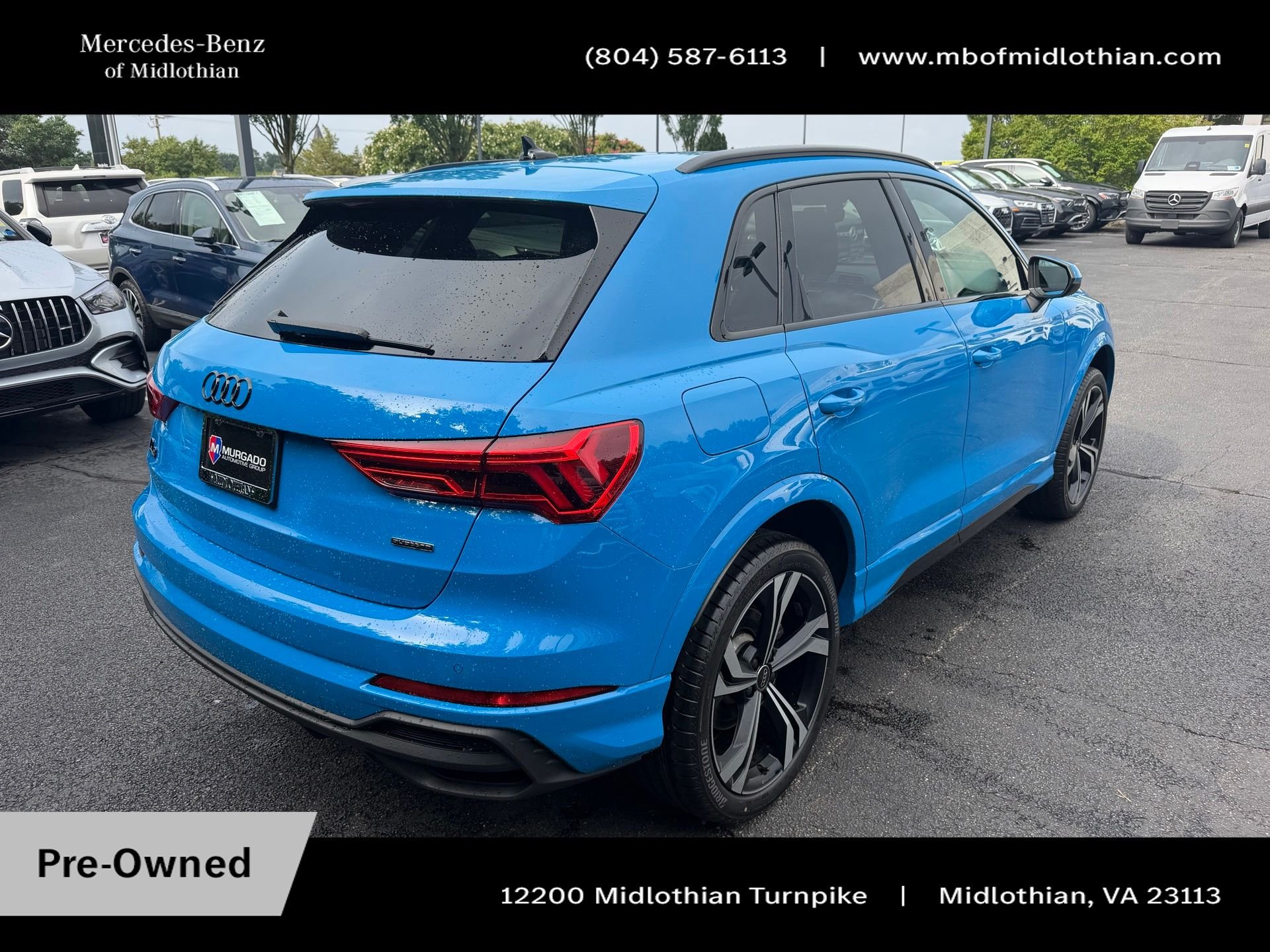 Used 2023 Blue Audi Premium Plus image 25
