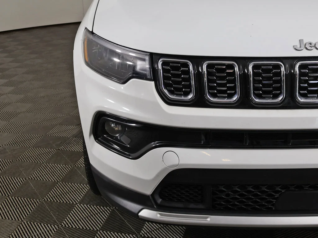 Used 2024 Bright White Clearcoat Jeep Limited image 12