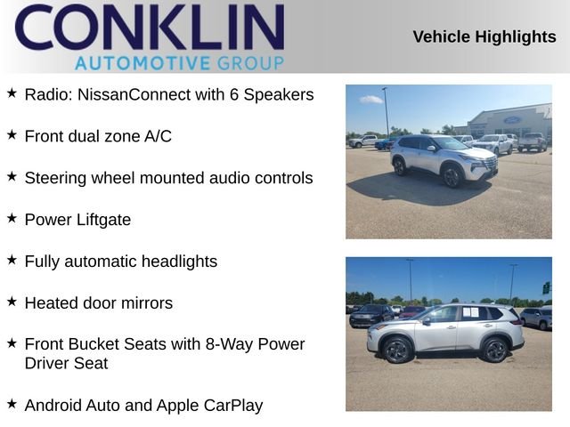 Used 2025 Silver Nissan SV image 2