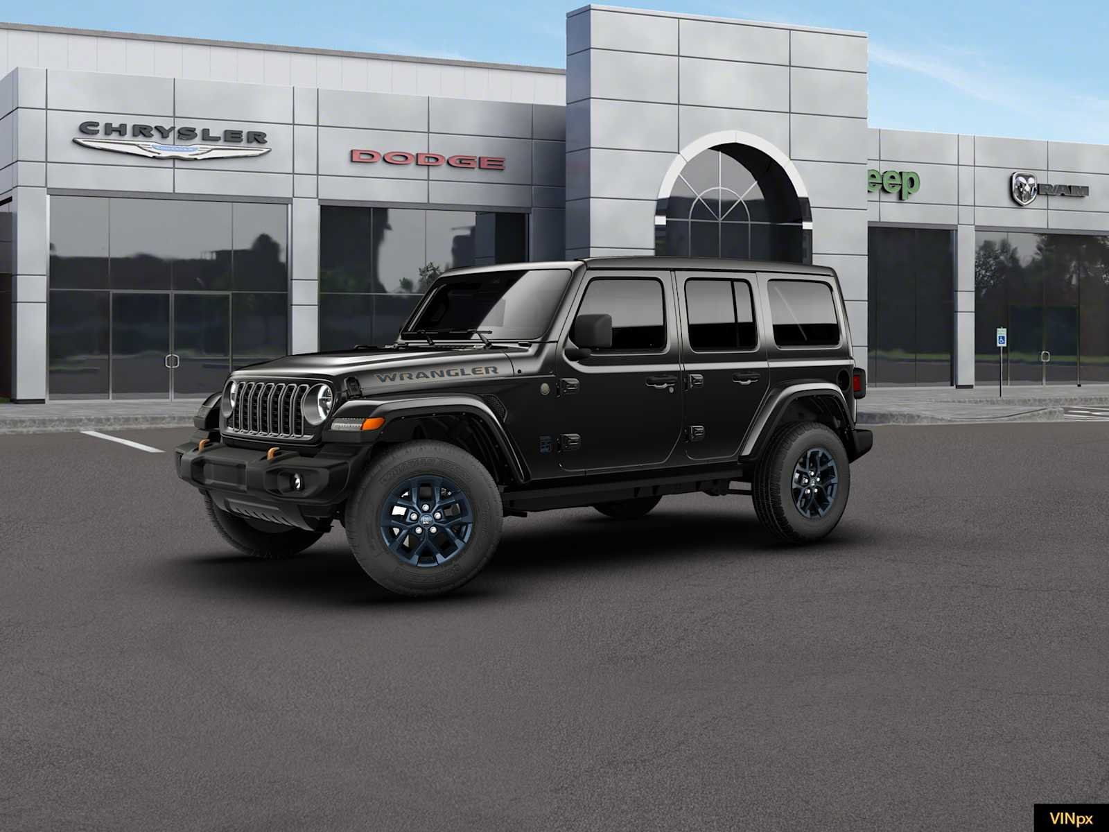 New 2026 Black Clearcoat Jeep 85th Anniversary image 2