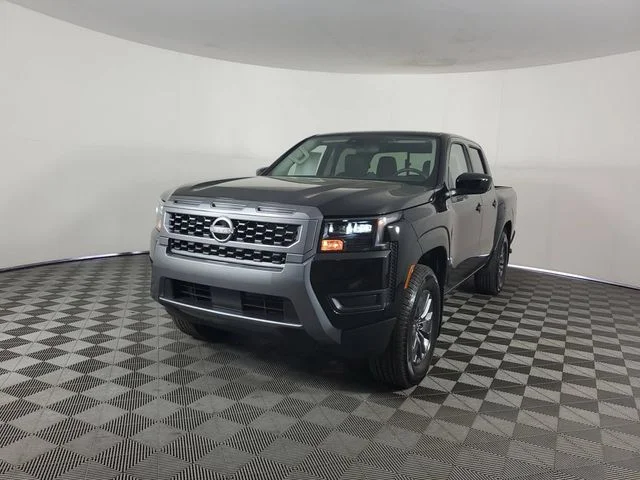 New 2026 Super Black Nissan Crew Cab SV image 3